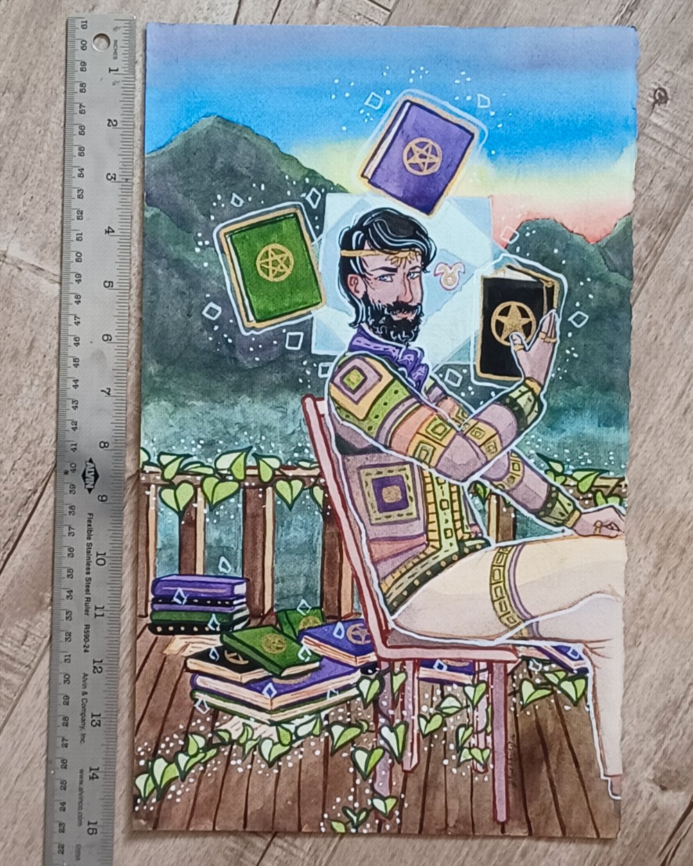 Numinous Tarot Original Paintings