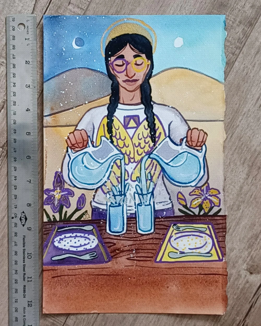Magic Pantry Tarot Original Paintings
