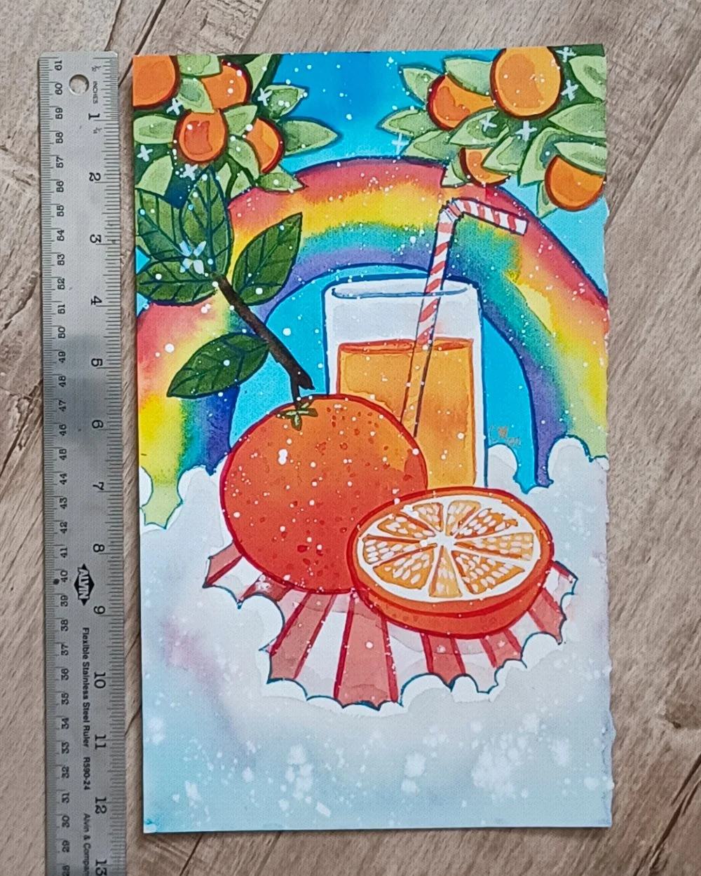 Magic Pantry Tarot Original Paintings