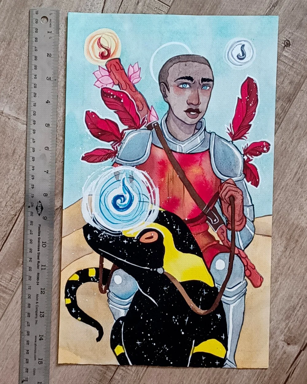 Numinous Tarot Original Paintings