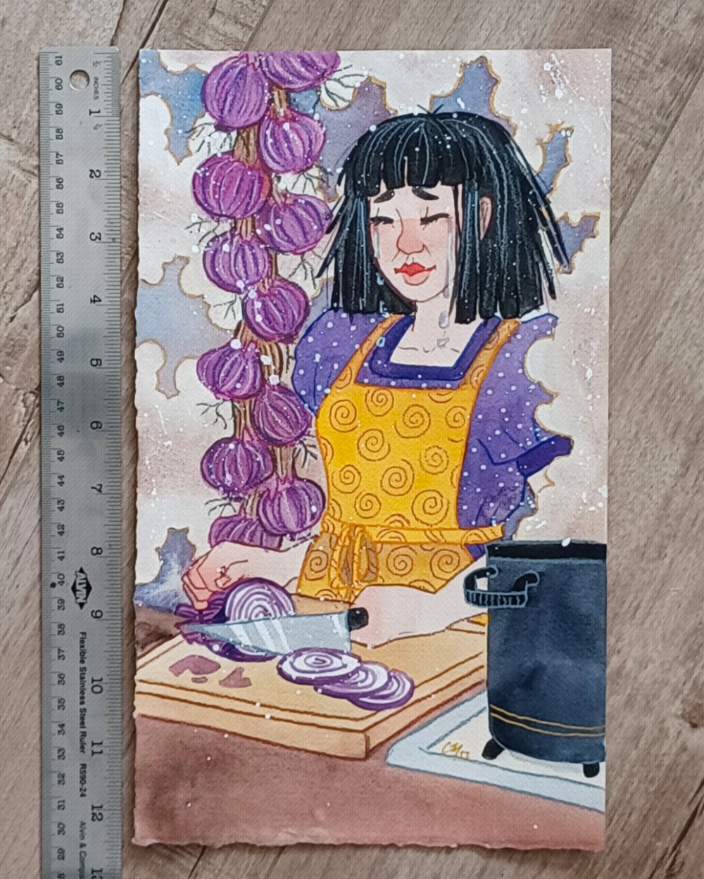 Magic Pantry Tarot Original Paintings