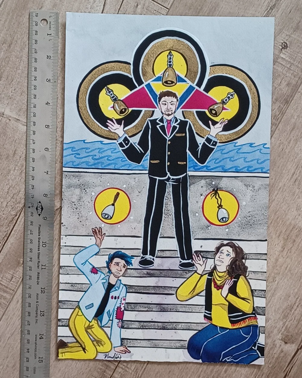 Numinous Tarot Original Paintings