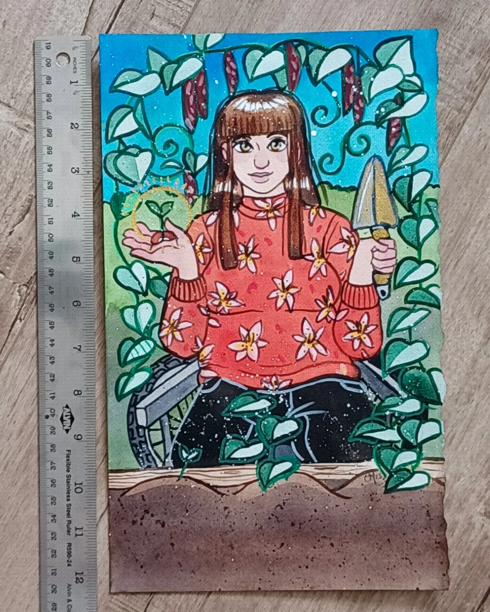 Magic Pantry Tarot Original Paintings