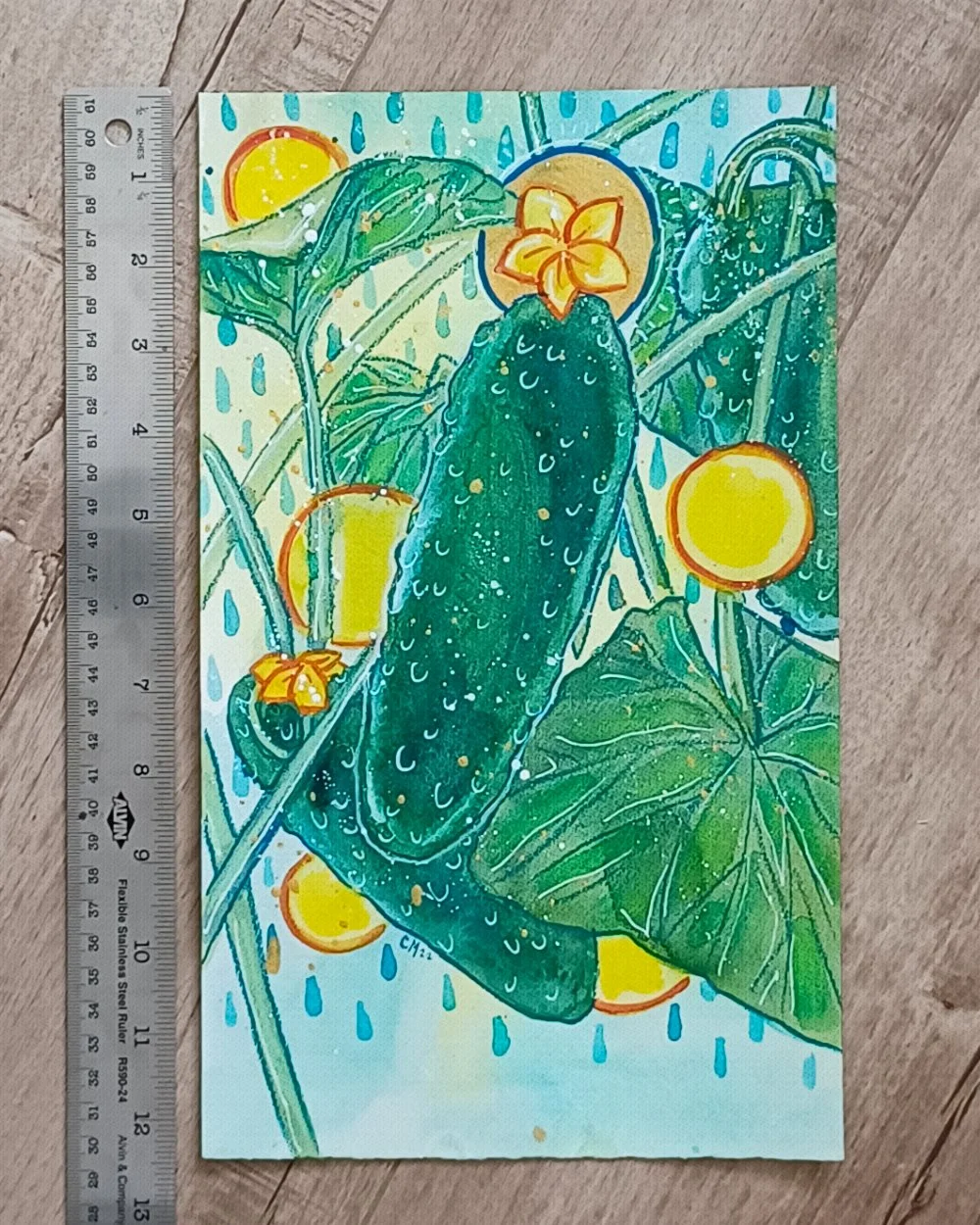 Magic Pantry Tarot Original Paintings