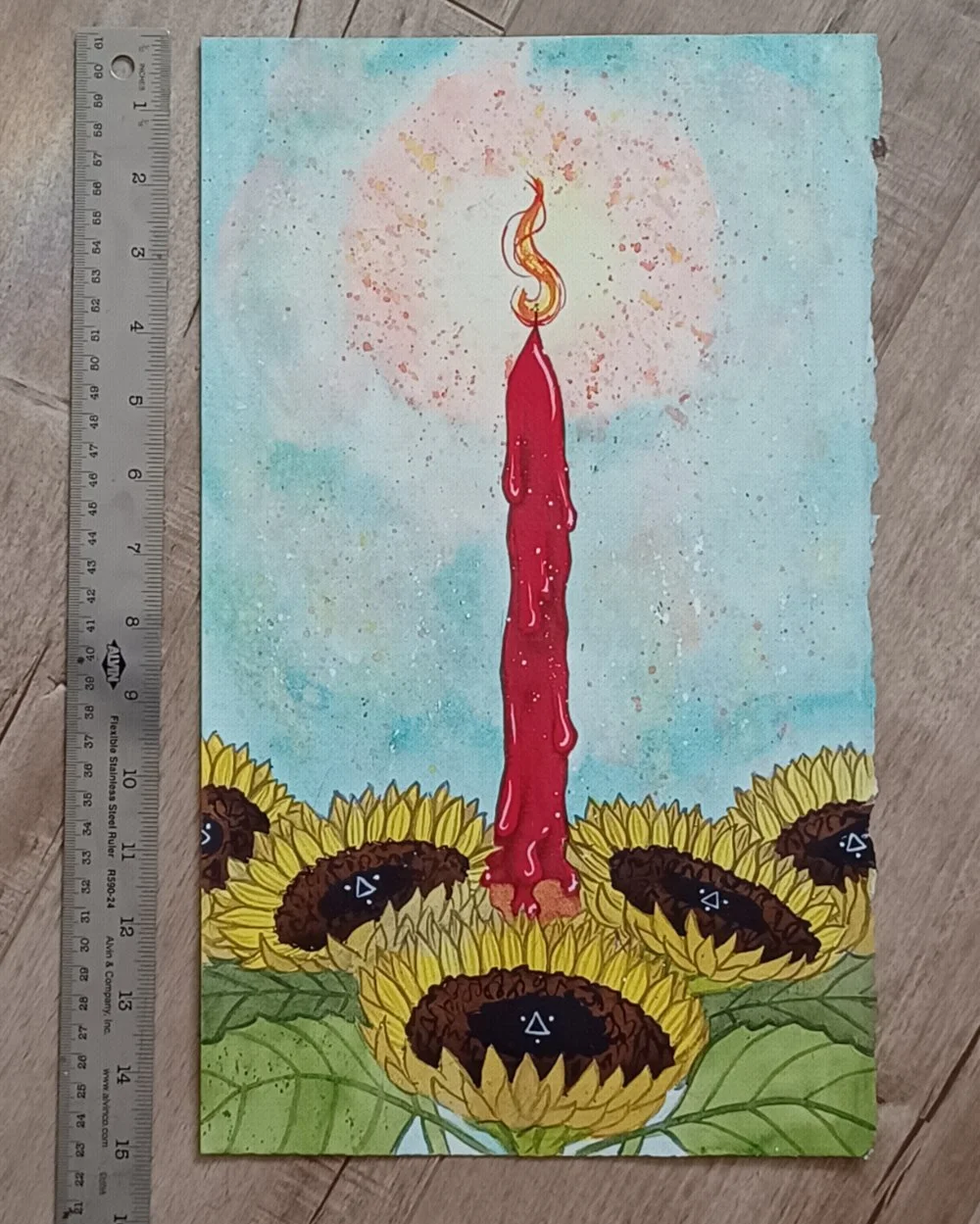 Numinous Tarot Original Paintings