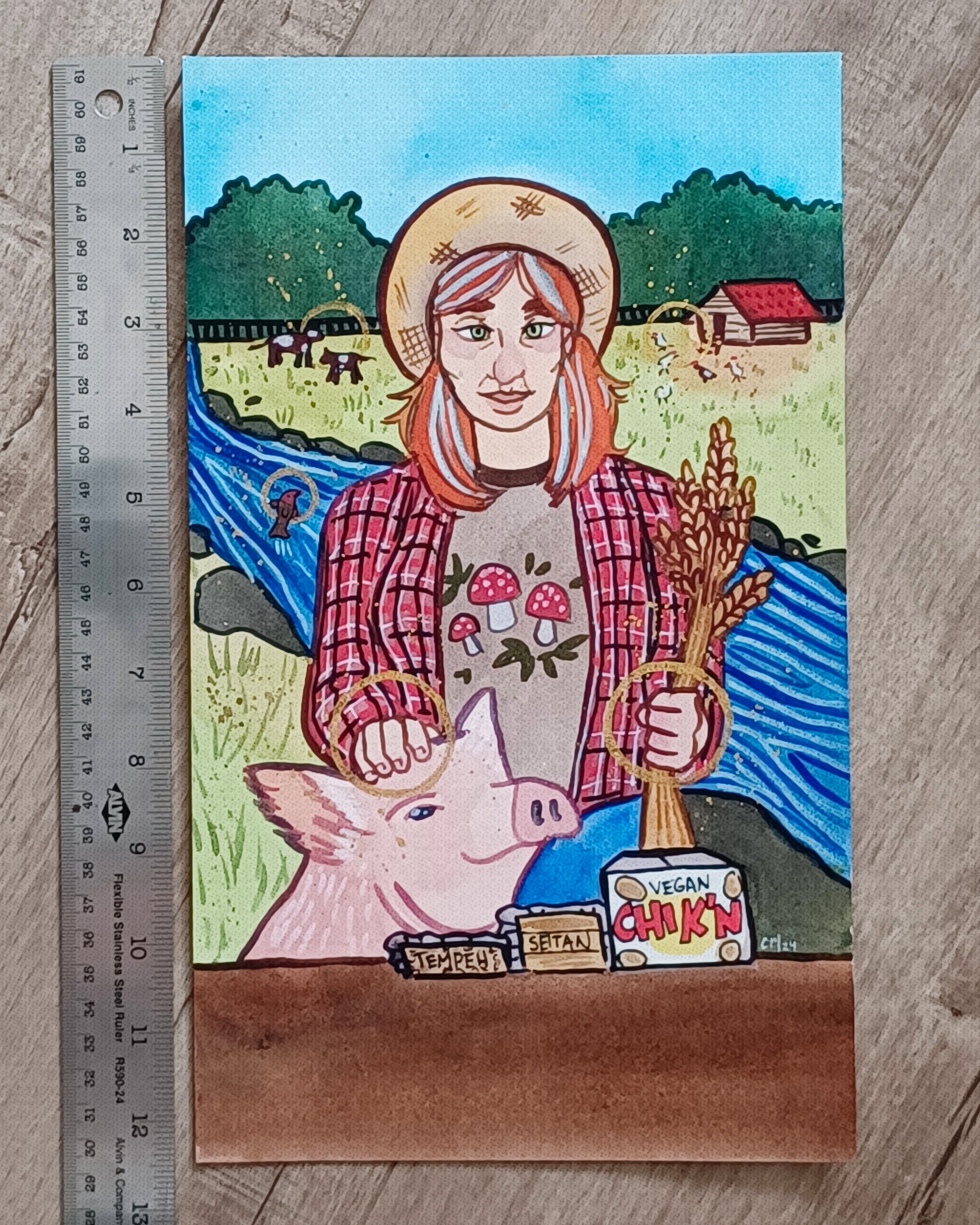 Magic Pantry Tarot Original Paintings