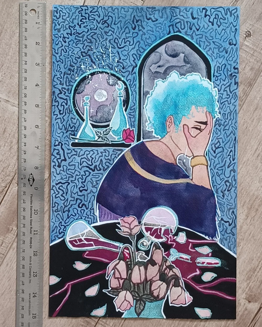 Numinous Tarot Original Paintings