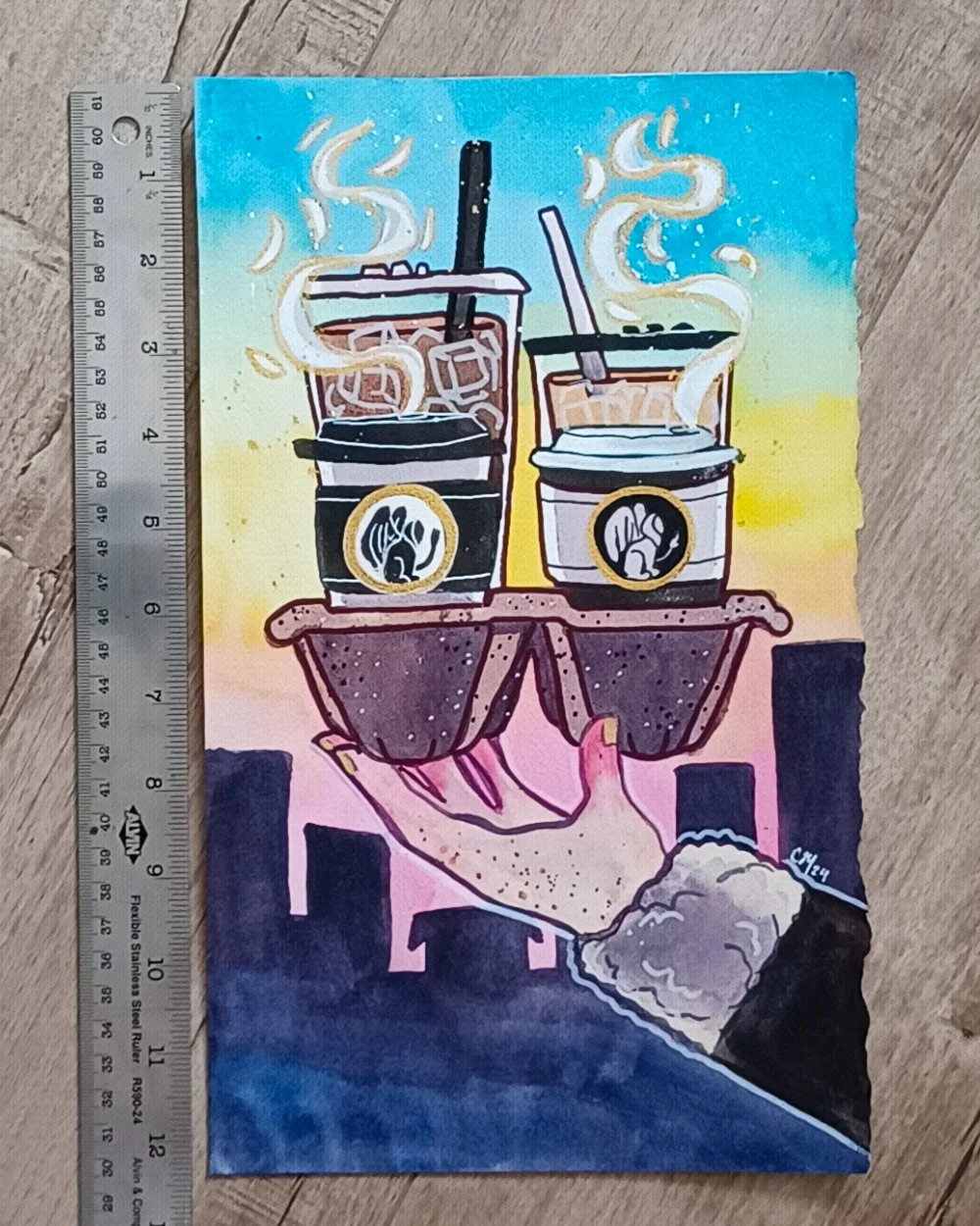 Magic Pantry Tarot Original Paintings