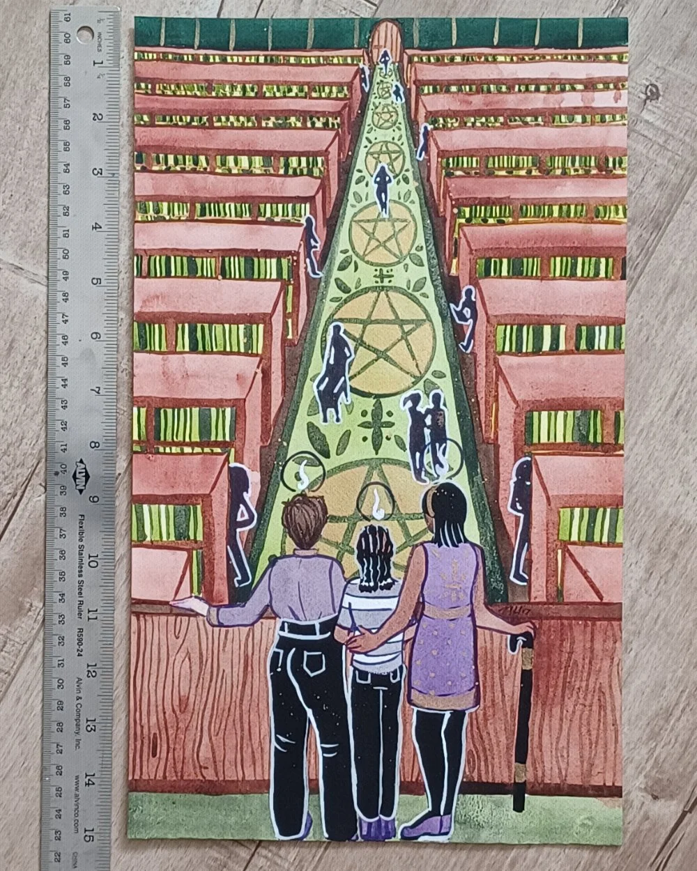 Numinous Tarot Original Paintings