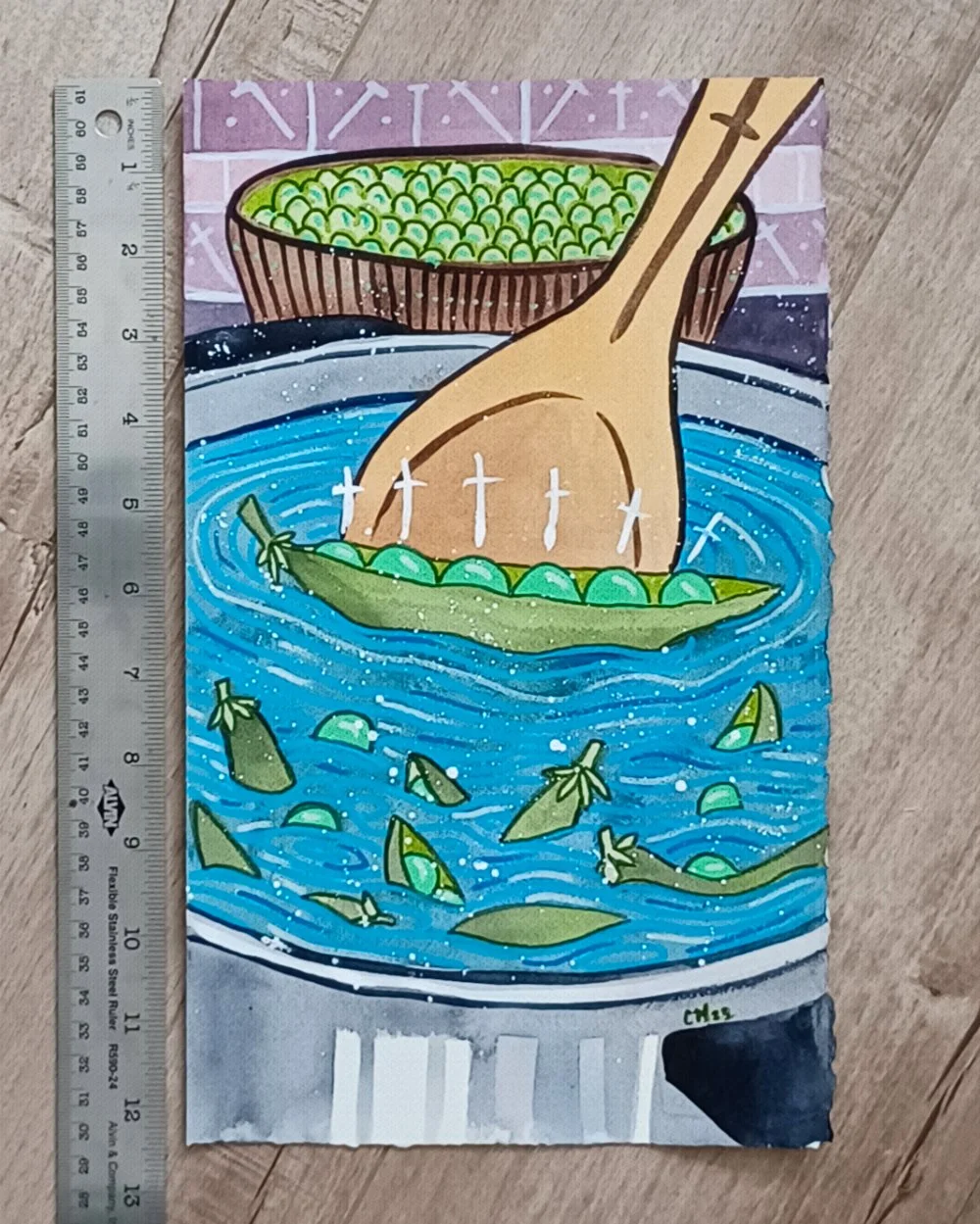 Magic Pantry Tarot Original Paintings