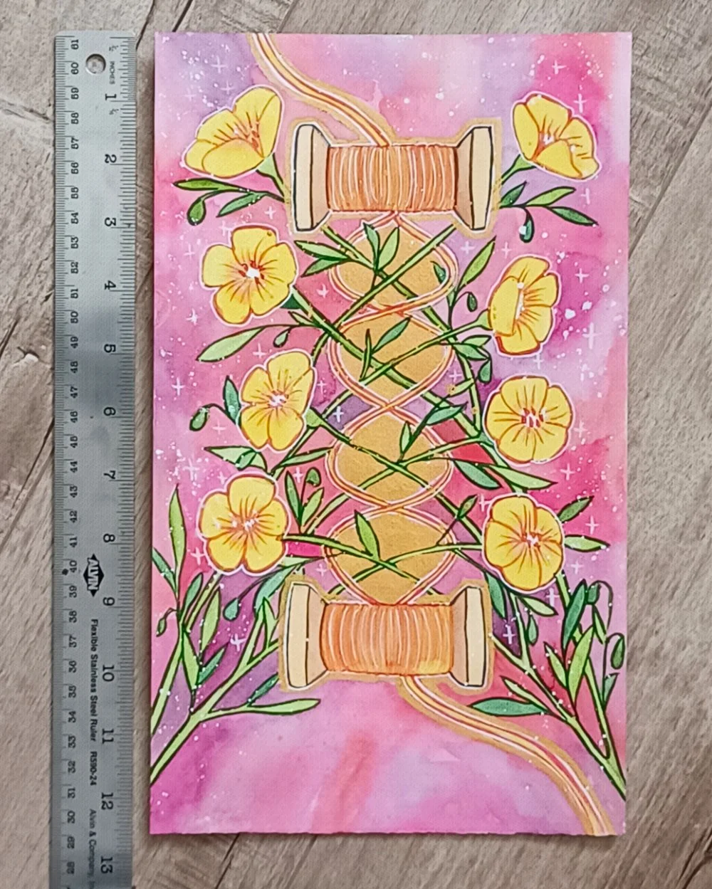 Threadbound Oracle Original Paintings