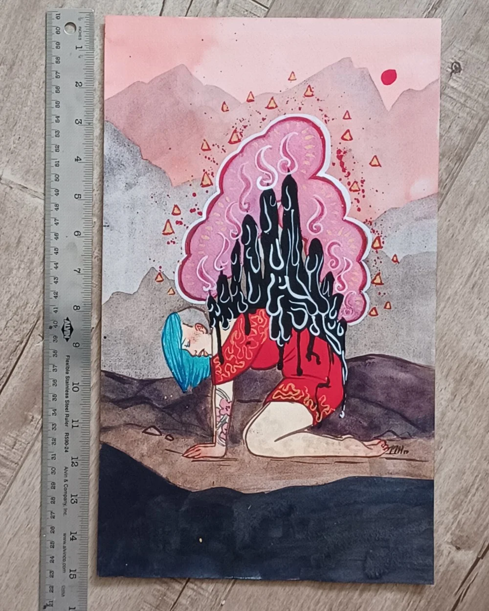 Numinous Tarot Original Paintings