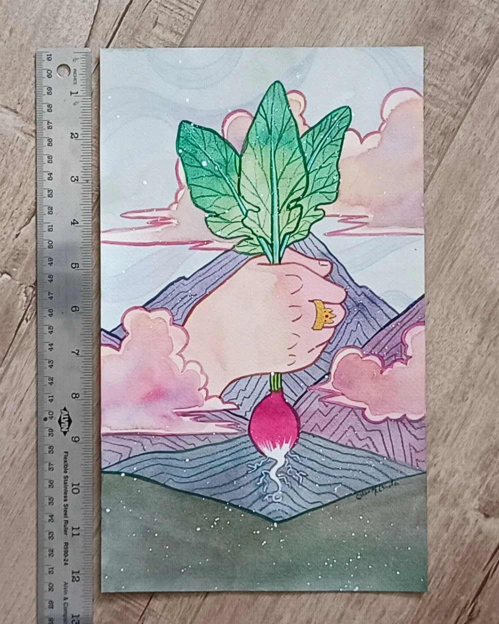 Magic Pantry Tarot Original Paintings