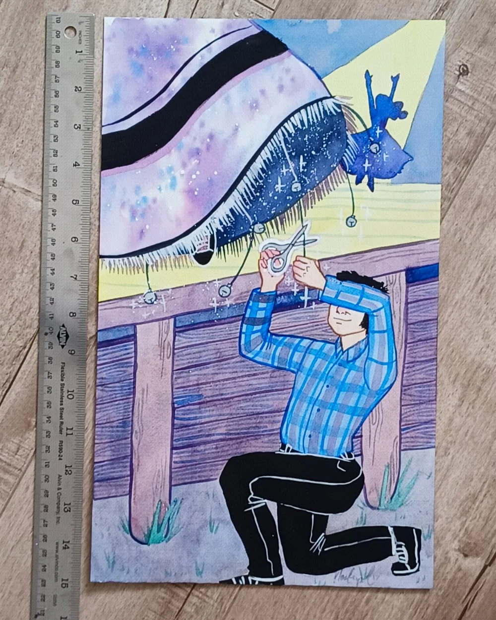 Numinous Tarot Original Paintings