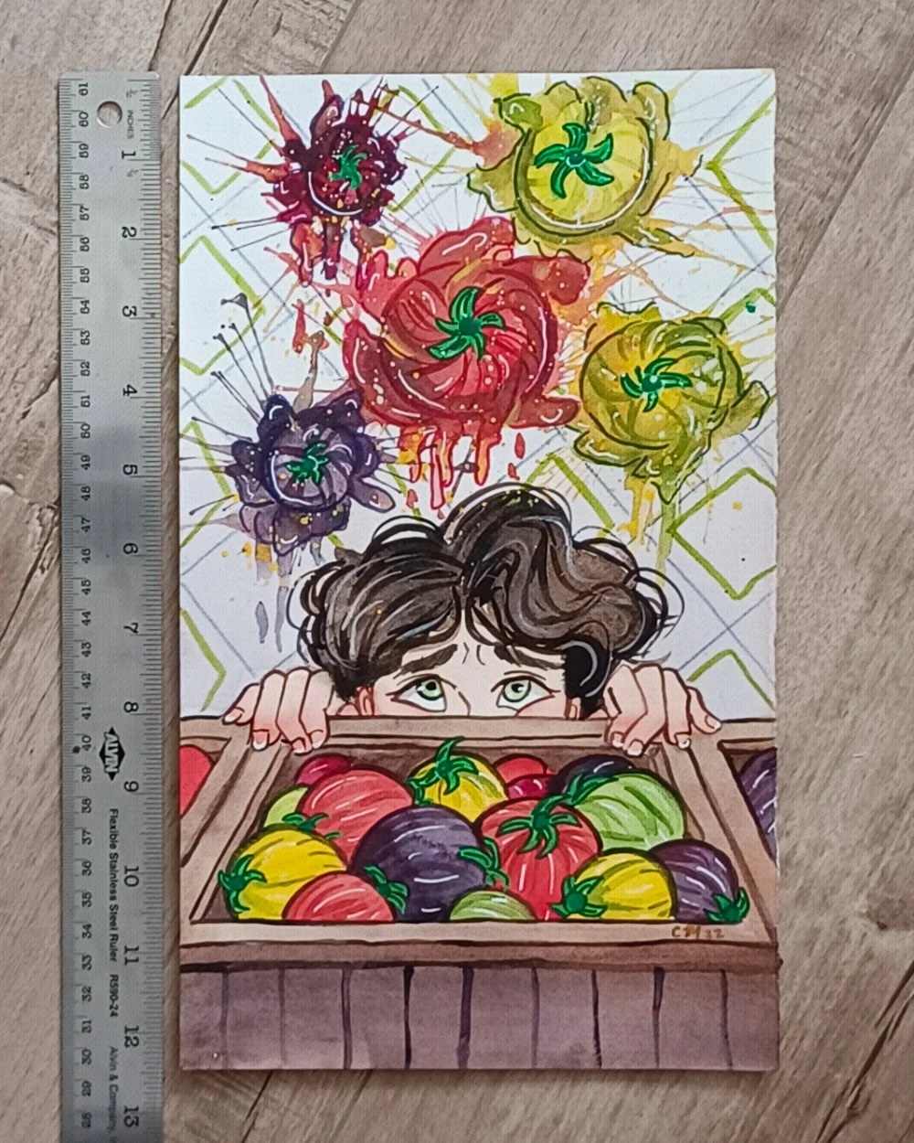 Magic Pantry Tarot Original Paintings