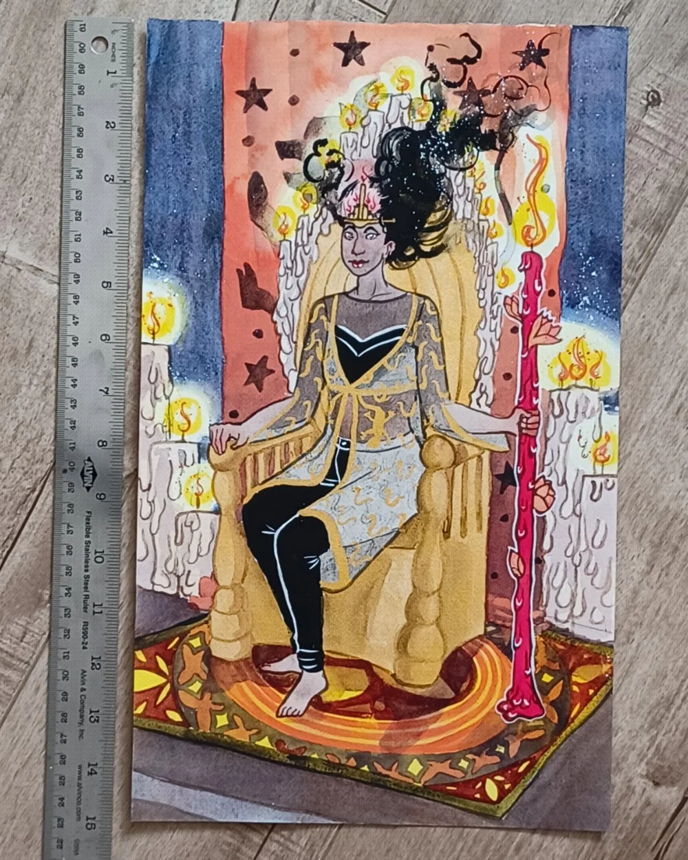 Numinous Tarot Original Paintings