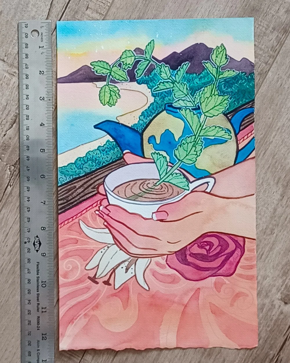 Magic Pantry Tarot Original Paintings