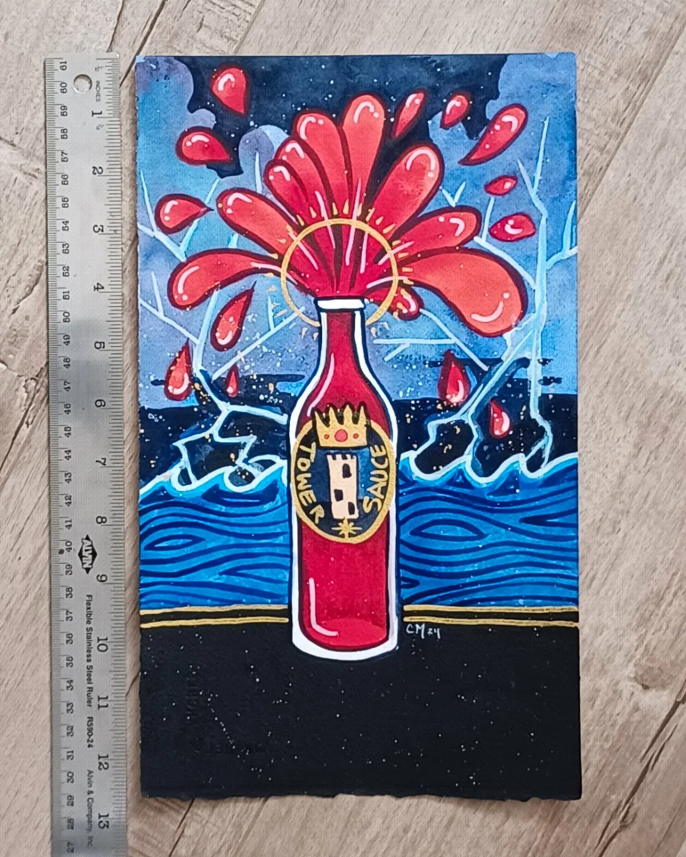 Magic Pantry Tarot Original Paintings