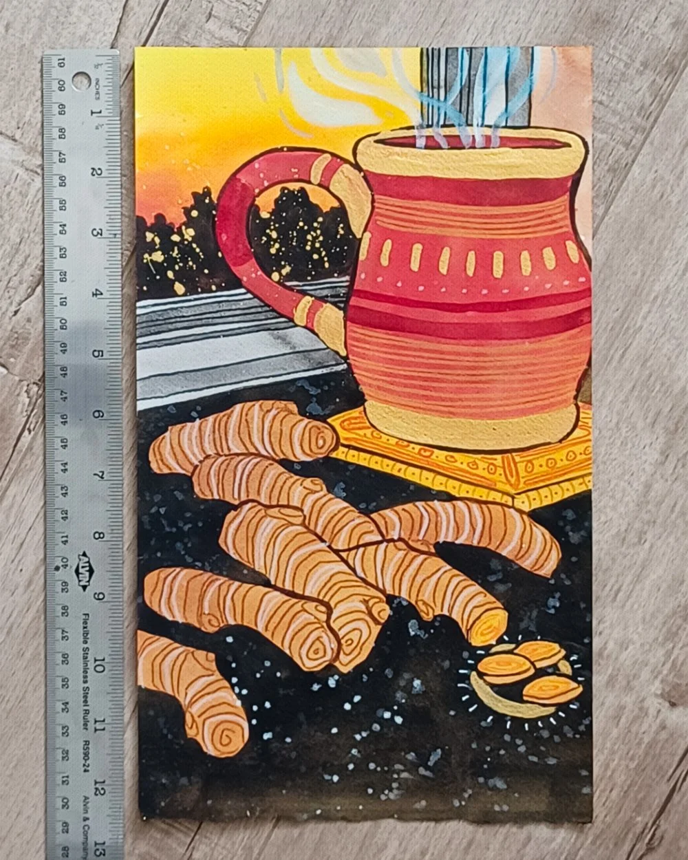 Magic Pantry Tarot Original Paintings