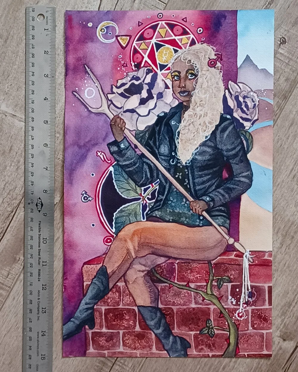 Numinous Tarot Original Paintings