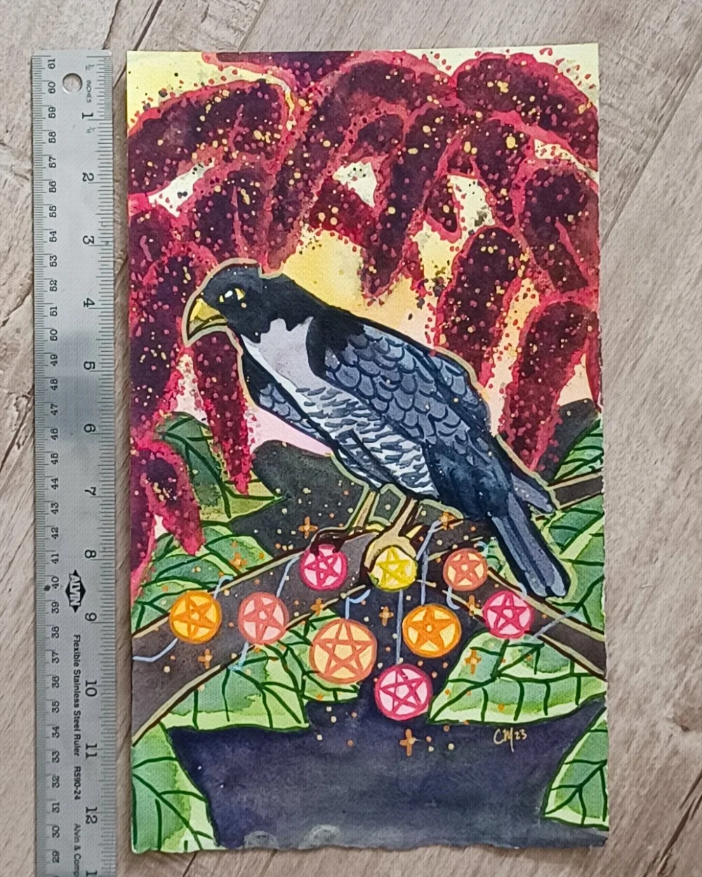 Magic Pantry Tarot Original Paintings