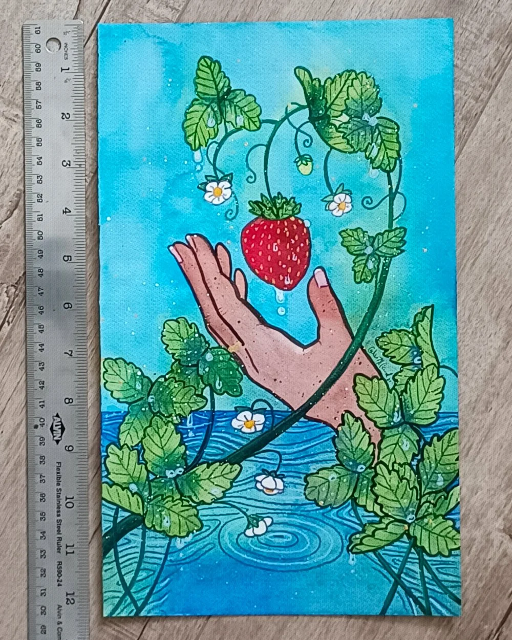 Magic Pantry Tarot Original Paintings