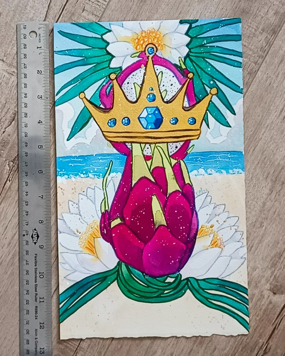 Magic Pantry Tarot Original Paintings