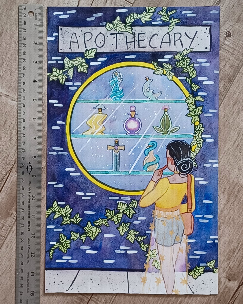 Numinous Tarot Original Paintings