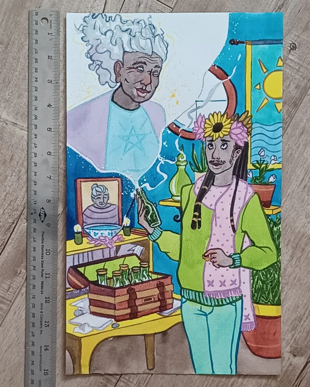 Numinous Tarot Original Paintings