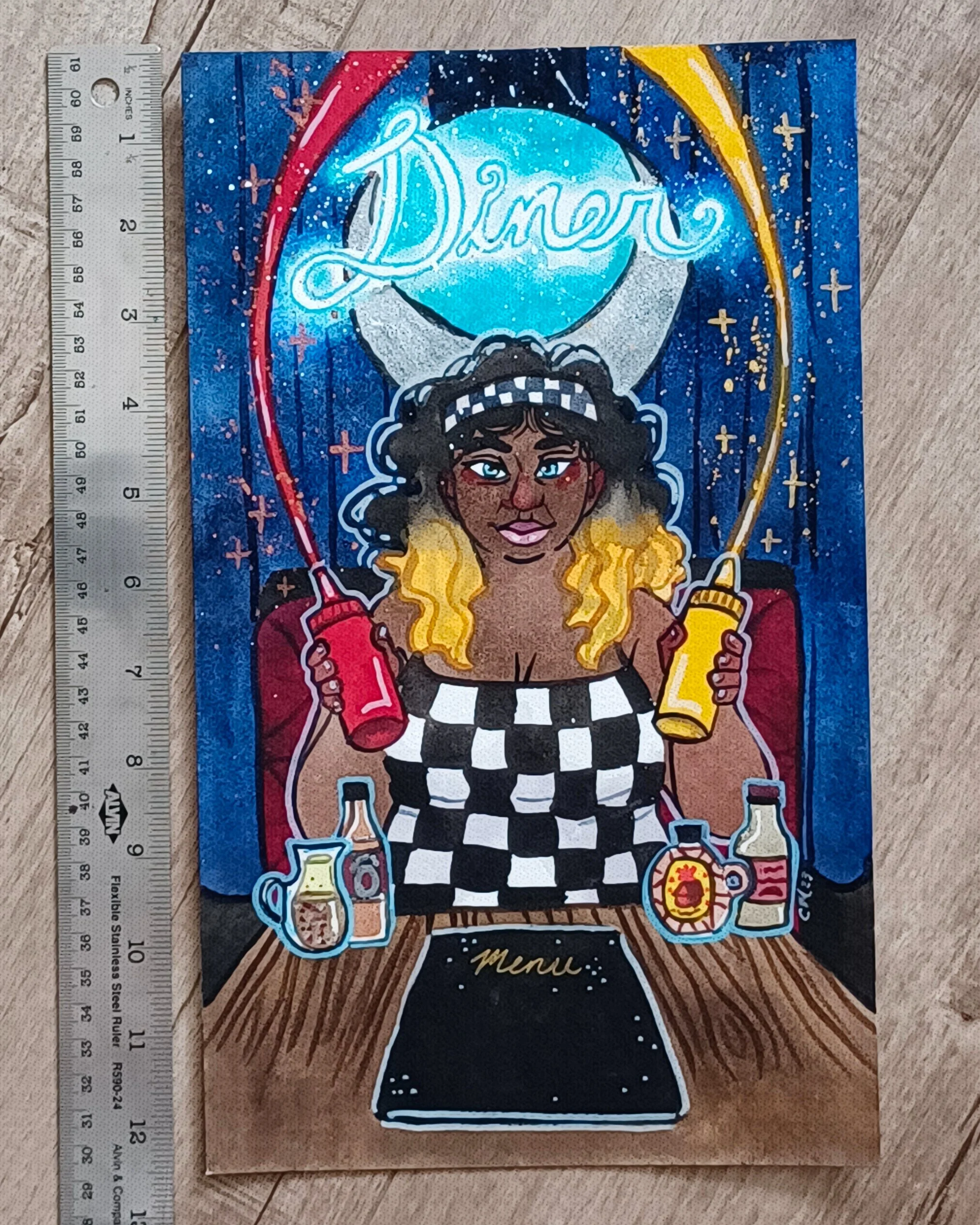Magic Pantry Tarot Original Paintings