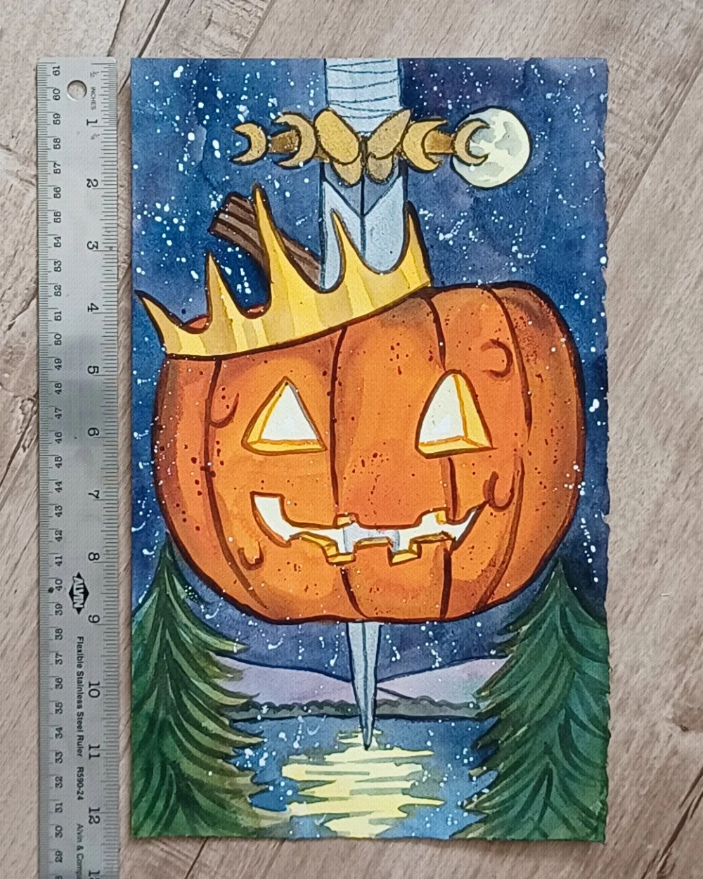 Magic Pantry Tarot Original Paintings