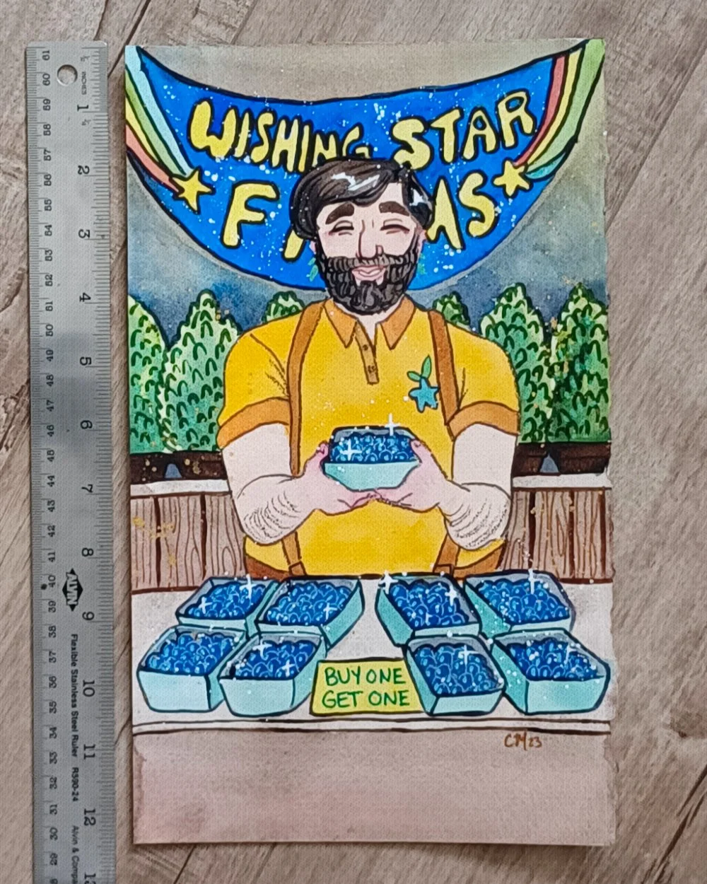 Magic Pantry Tarot Original Paintings