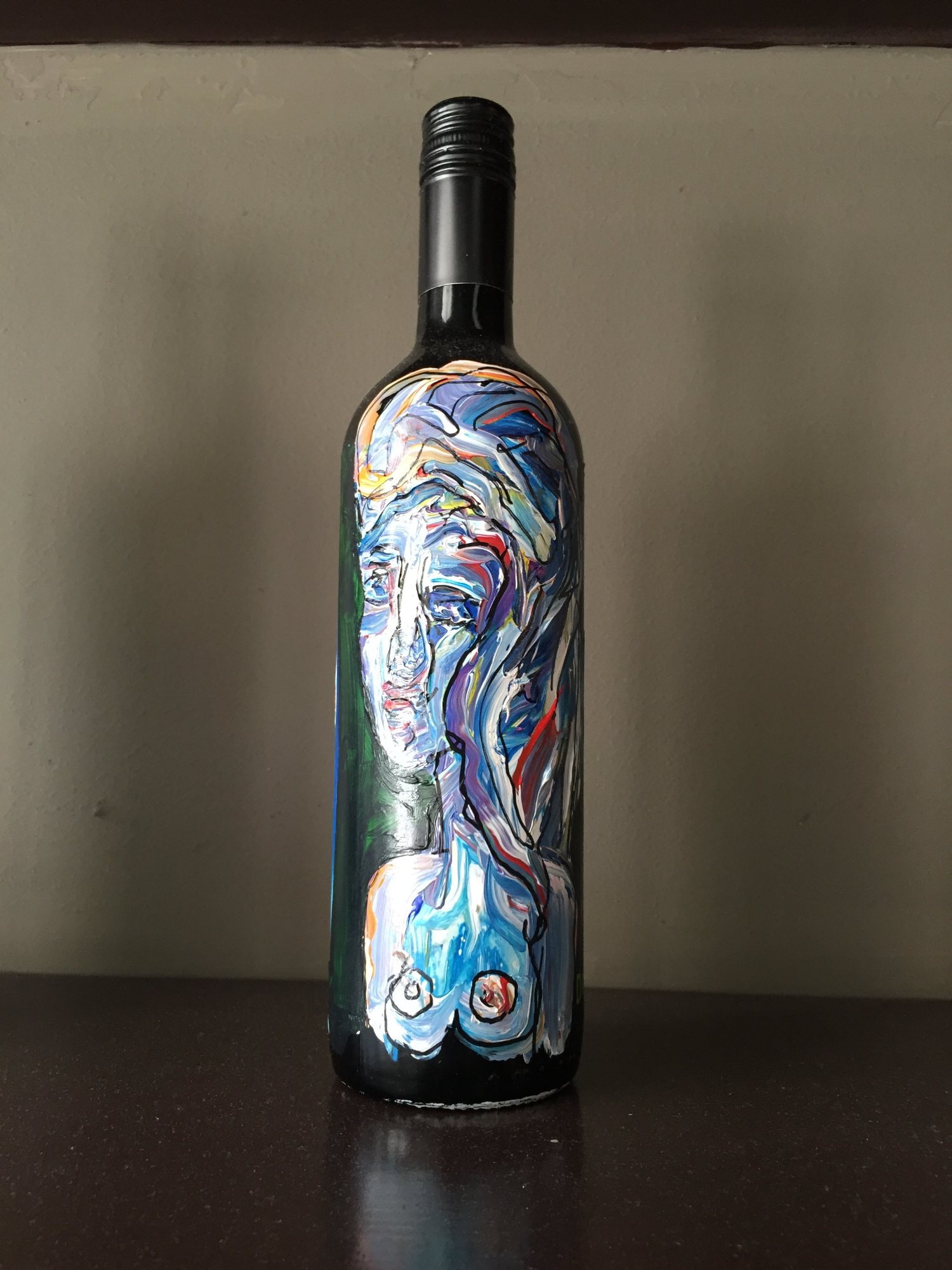 Bottle Art #1, Cafe Unido
