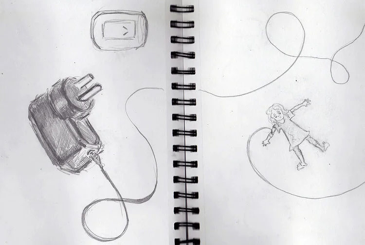 Shiftlessness / 2014 / pencil, sketchbook / 21 x 14.7 cm, each