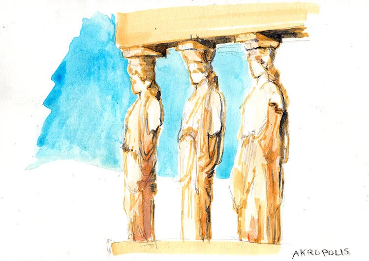 Acropolis, Athens, Greece, I