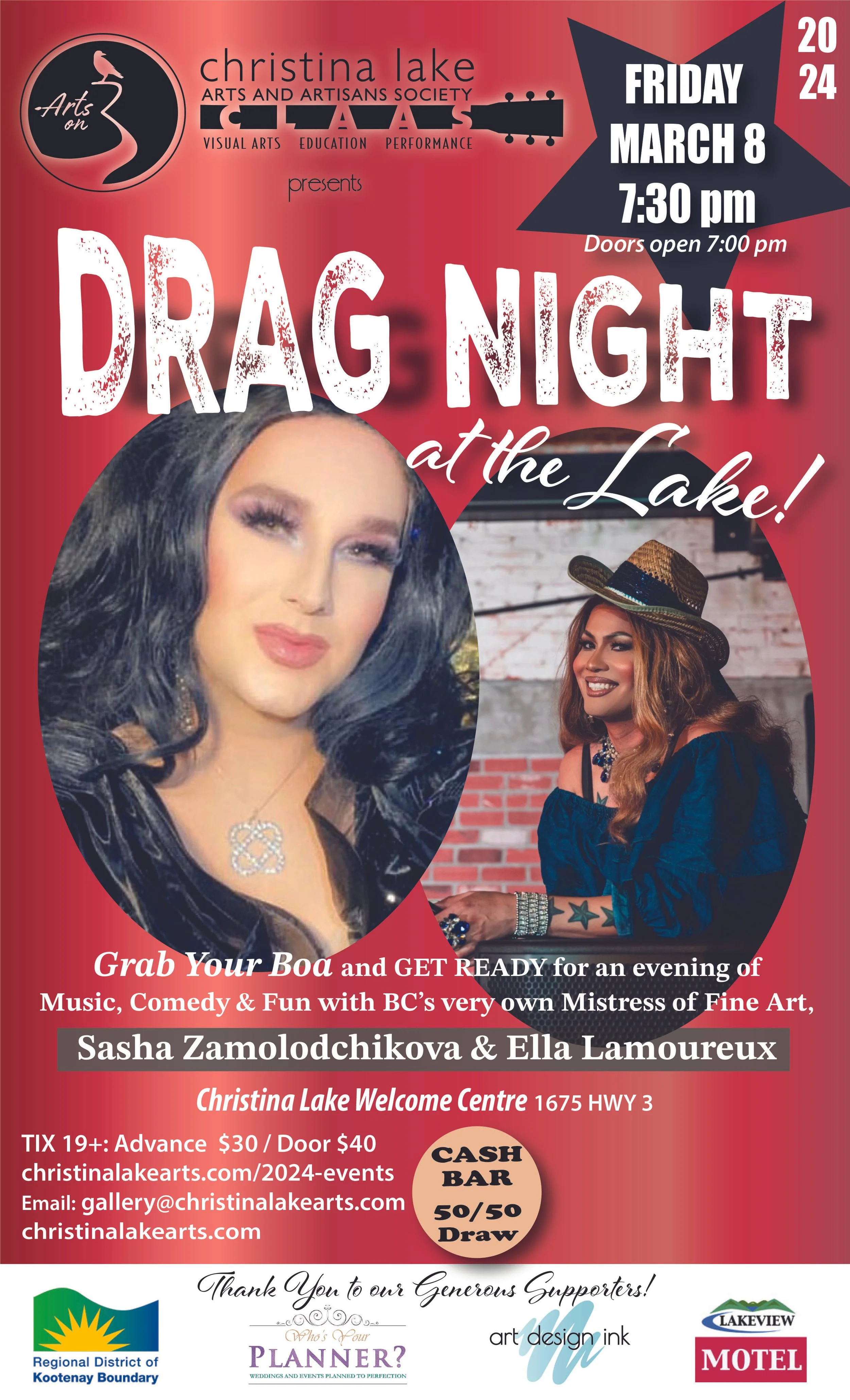 Drag Night at the Lake