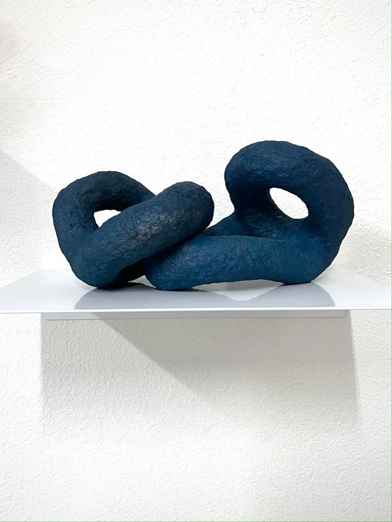 “Two forms - Blue”