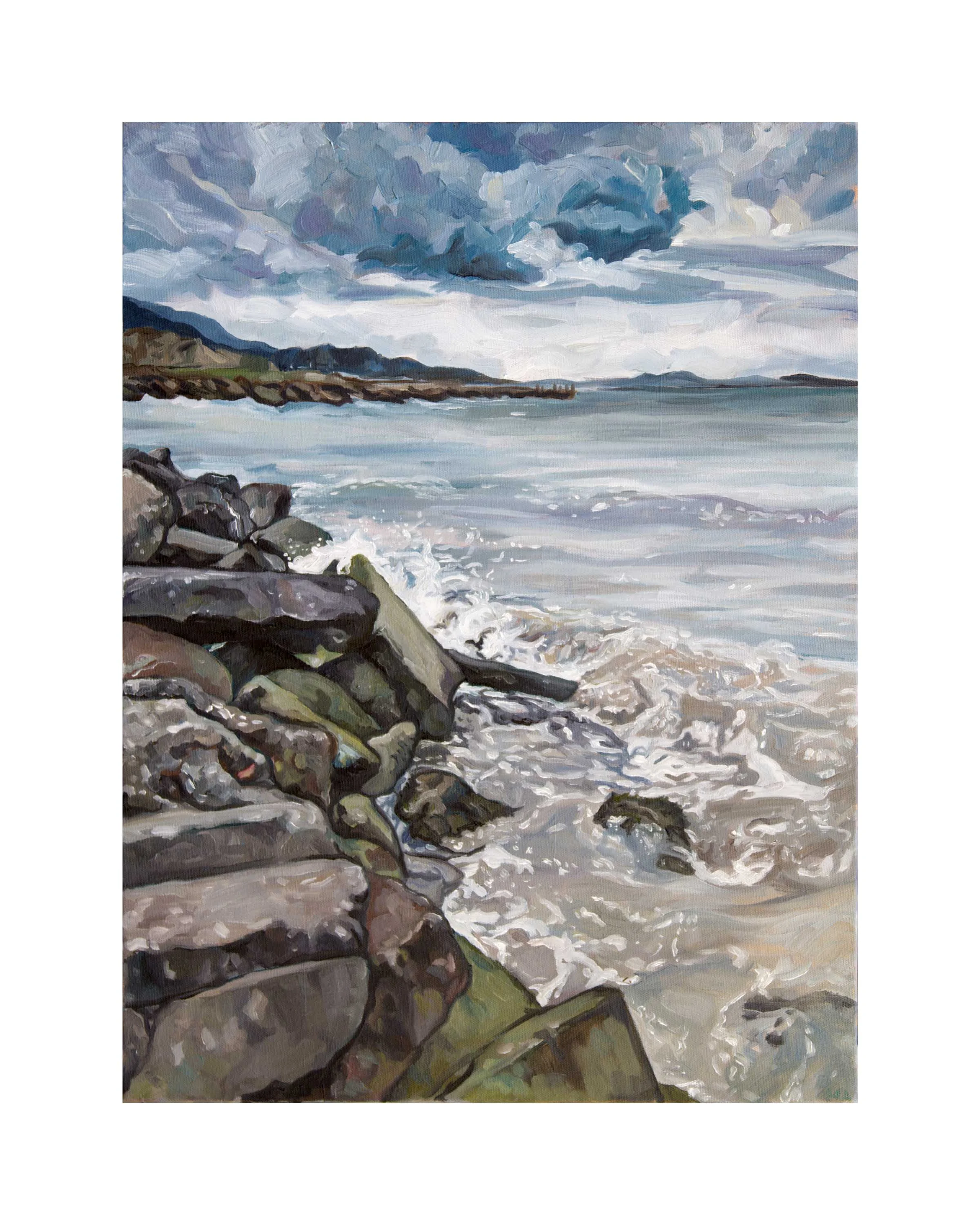 Squalicum Beach Print