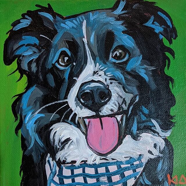 Try to stay positive through all this! Stay safe, give pets to the pets. //
#petportrait #painting #dog #dogsofinstagram  #dogs #petpainting #petsofinstagram #pets #petstagram #artofinstagram #acrylic #art #arts #kendraaldricharts#petart #petartist #
