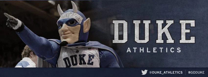 This image was the Facebook cover photo for over two years for Duke Athletics.