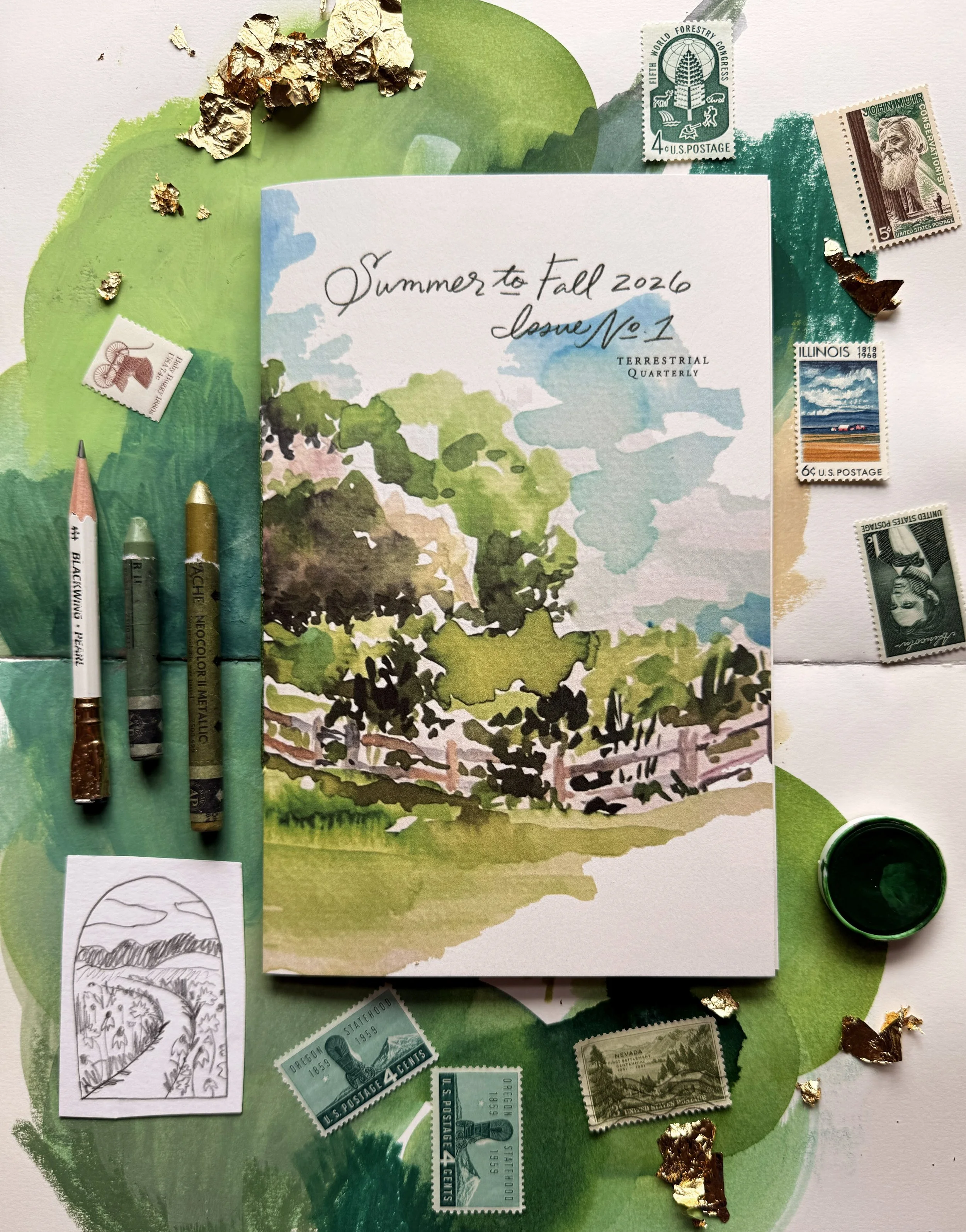 Art Book: Summer to Fall 2026 from Terrestrial Press
