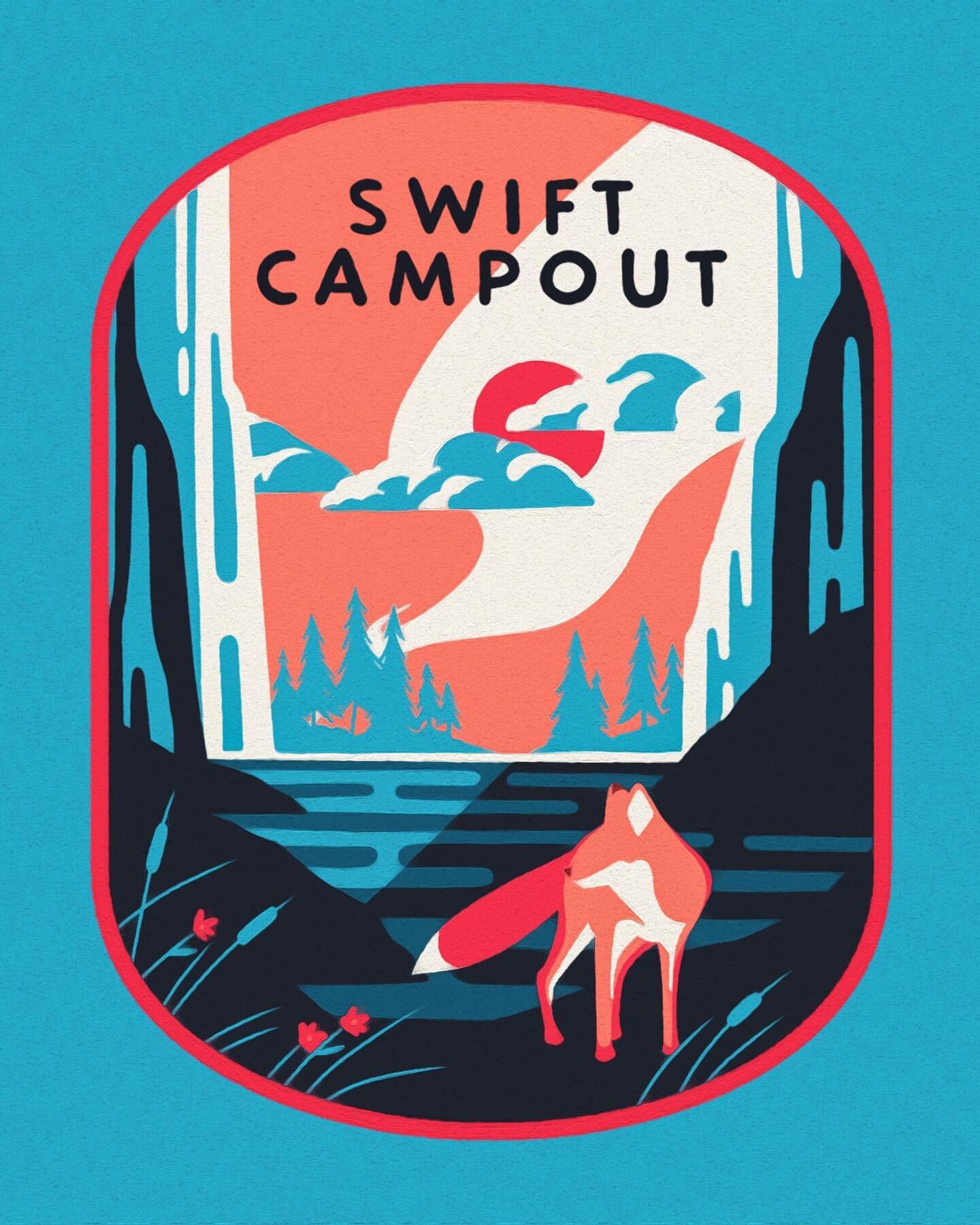 At last! I can finally share what&rsquo;s been months in the making. Humongous thanks to @swiftindustries for inviting me to create the look for this years Swift Campout with them. There are a buuunch of goodies that I&rsquo;ll be sharing over the co