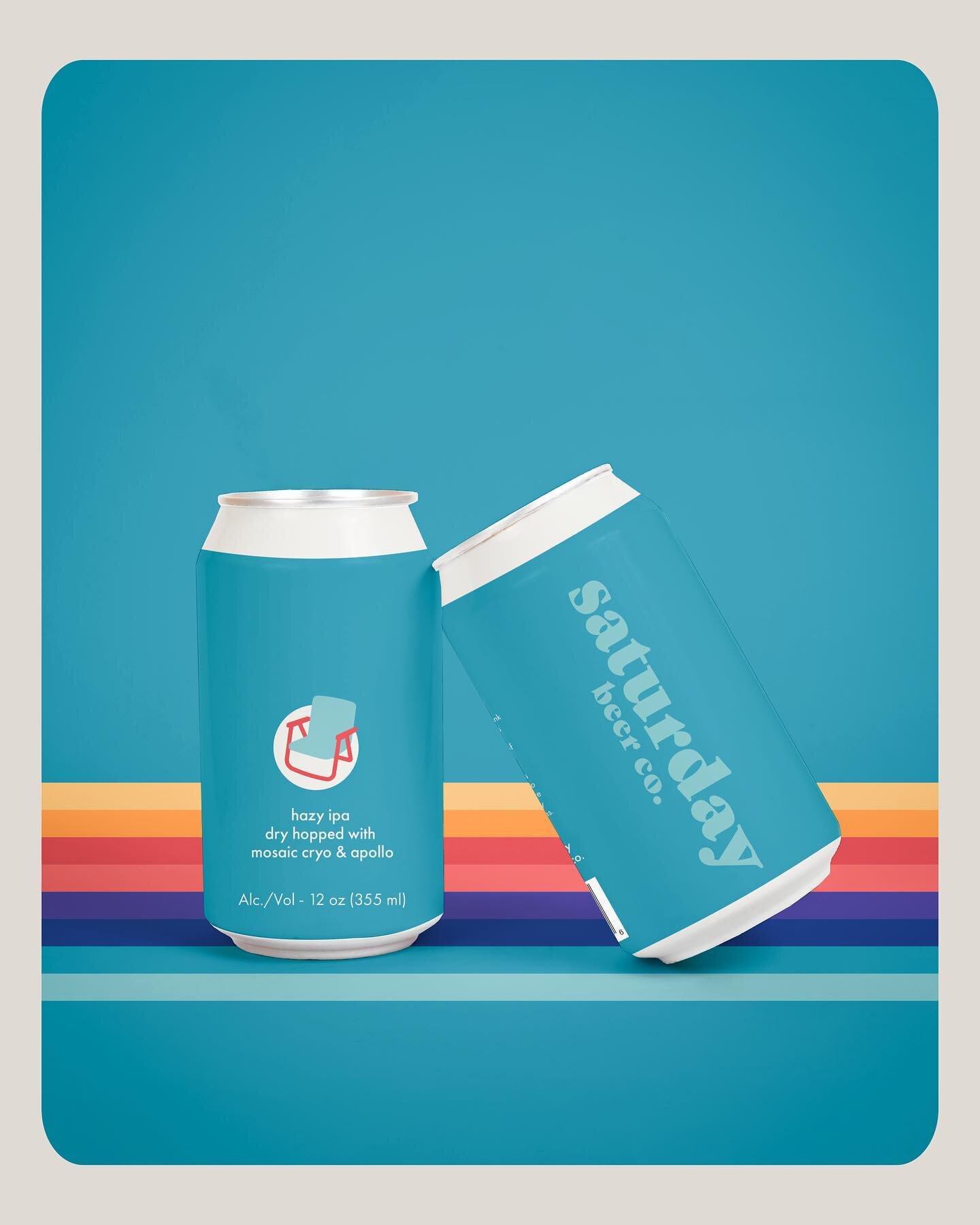 Logo, color palette, layout and all the brand things for Saturday Beer Co. This was a fun one. The goal was to create a warm, fuzzy vintage inspired look while feeling contemporary and eye catching. My favorite element has to be the icon. Once I had 