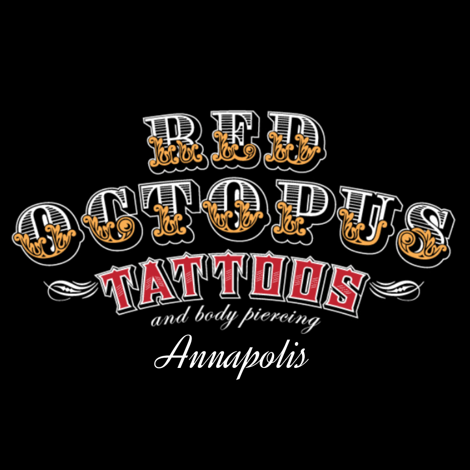 Red Octopus Tattoos