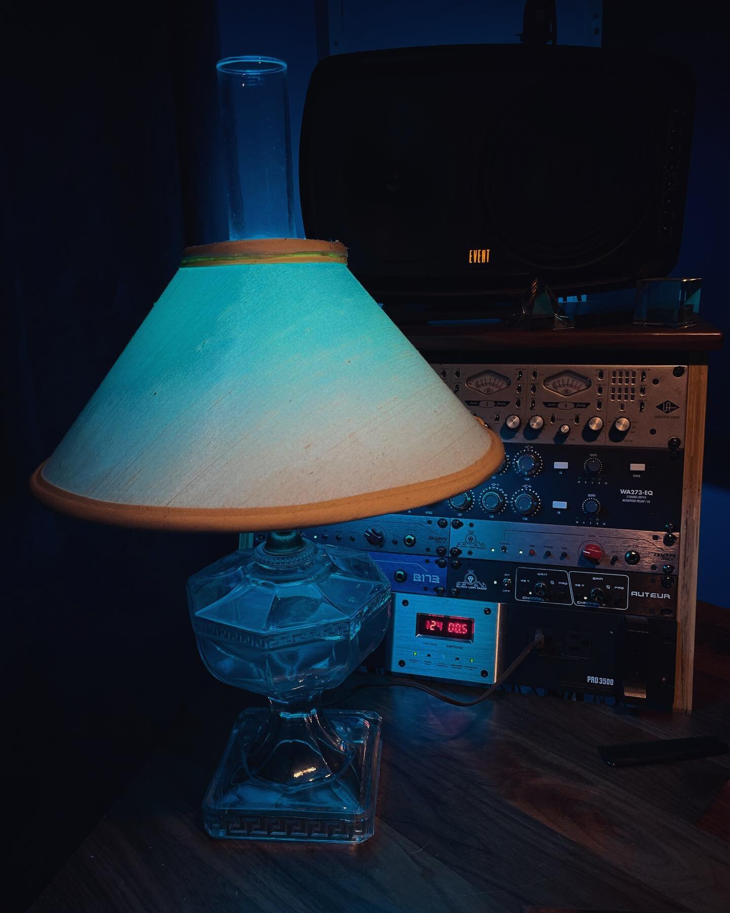 Inherited a lamp that was my great great grandfathers likely from around 1900 or maybe slightly before. Has been updated from oil to electric. My grandparents moved out of their house of 50 (corrected to 67) something years a few days ago. Our family