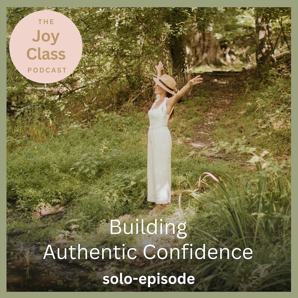 In today&rsquo;s solo-episode of the Joy Class podcast, I&rsquo;m answering a question I&rsquo;ve received from many listeners: How can you build authentic confidence and real self-trust?
 
Listen via the 🔗 in my bio @carozwickson (18 minutes).

In 