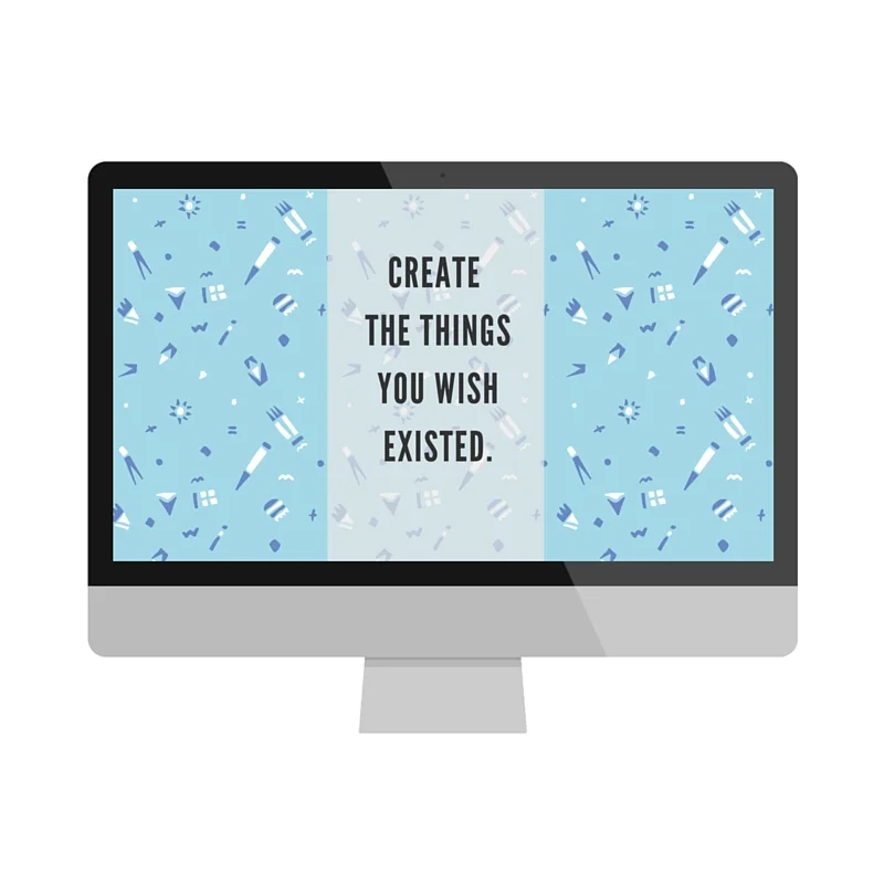 Create the Things You Wish Existed Wallpaper Download | Made with Love by @collettelazor