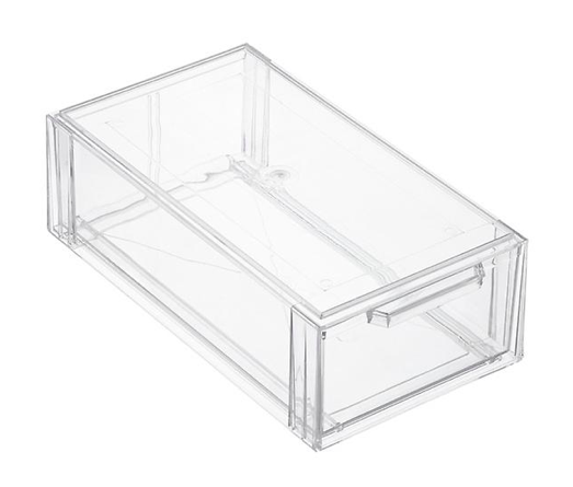 Clear Stackable Shoe Drawer