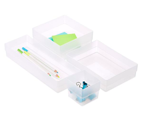 Clear Stackable Organizers