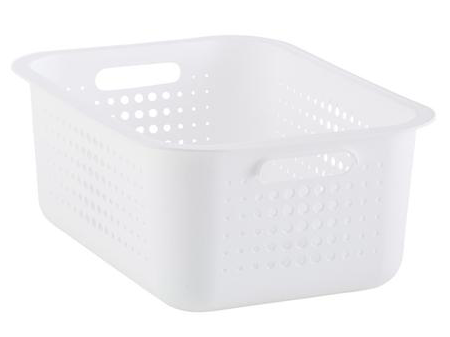 White Nordic Storage Baskets with Handles